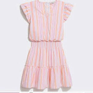 Vineyard Vines Performance 3X Harbour UPF 30+ Smocked Dress Vacation Plus Size